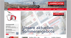 Desktop Screenshot of lamprechter.info
